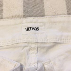 White Hudson jeans